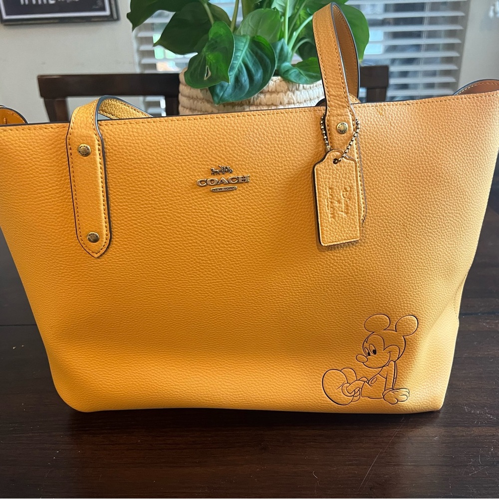 Coach Disney tote bag